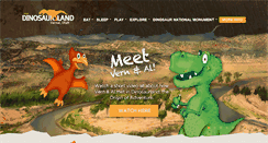 Desktop Screenshot of dinoland.com